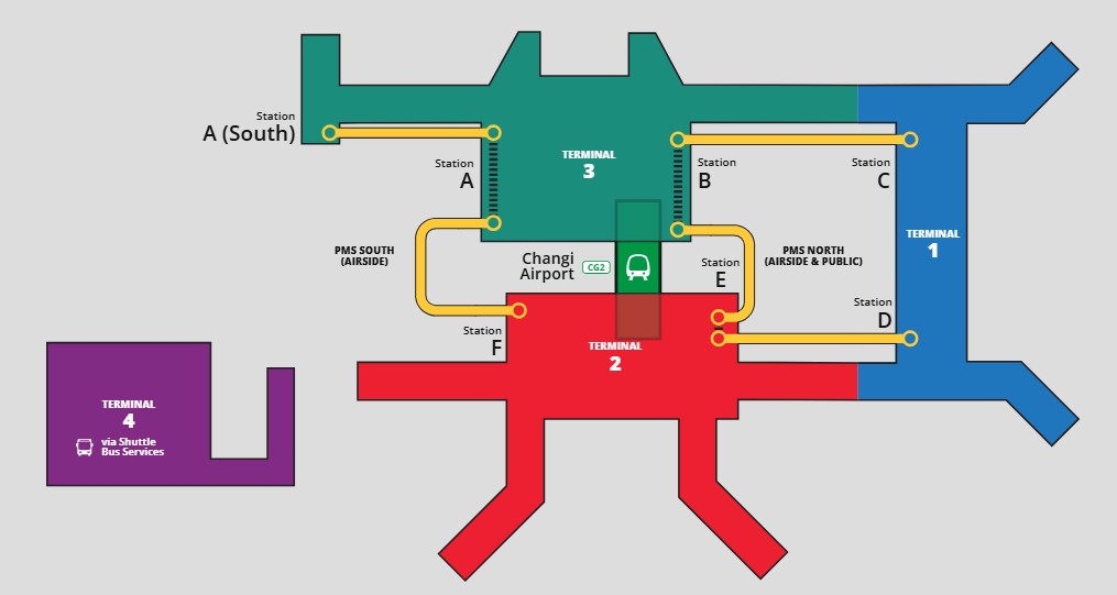 Changi Airport Skytrain – Kết Nối Nhanh Chóng Giữa Các Nhà Ga
